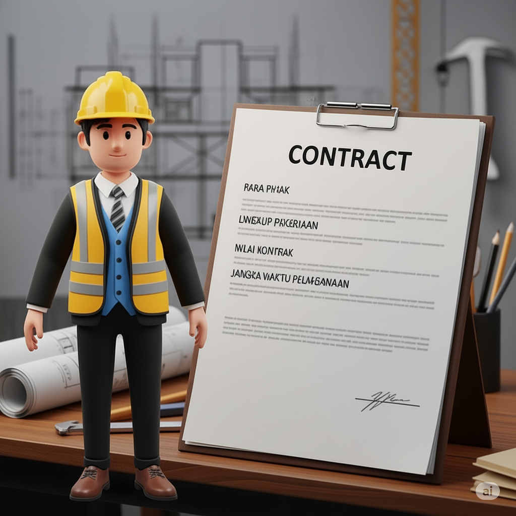 Analisis Komprehensif Kontrak Kerja Konstruksi dalam Perspektif Hukum dan Administrasi di Indonesia